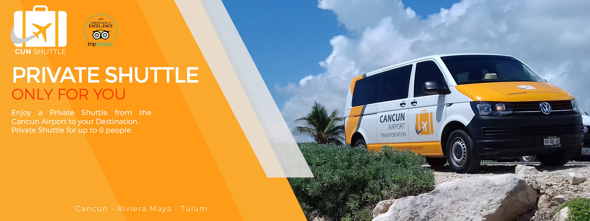 Cancun to Tulum private transfer service 